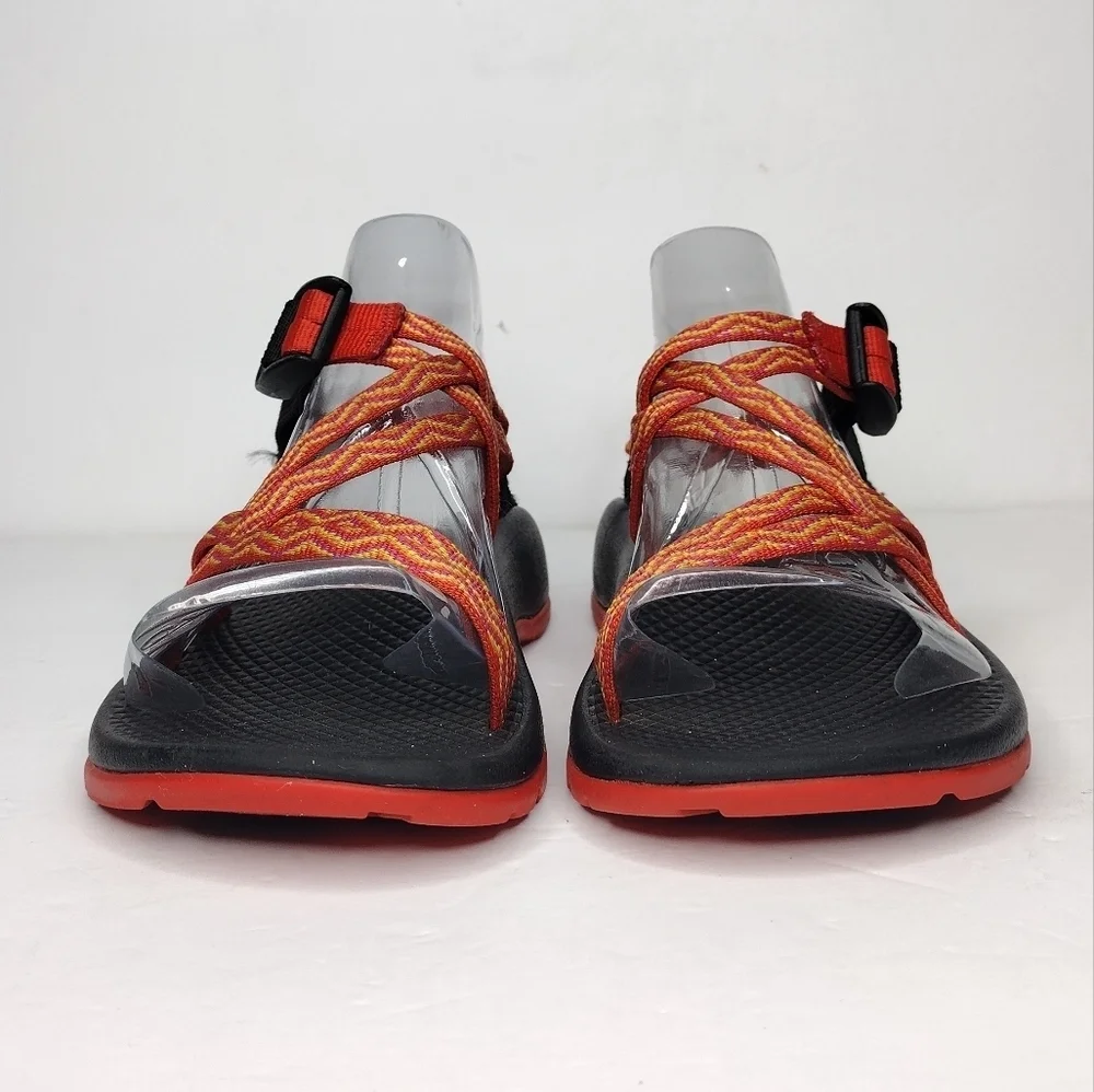 Chaco Kids Orange Outdoors Slip-On Strap Sandals Sz 3